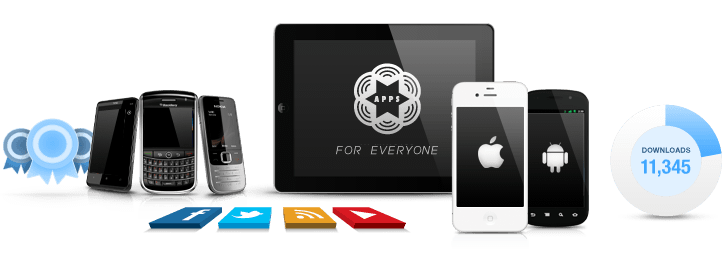 iPhone, Android, iPad, tablets, smartphones, mobile, downloads, social media, badges