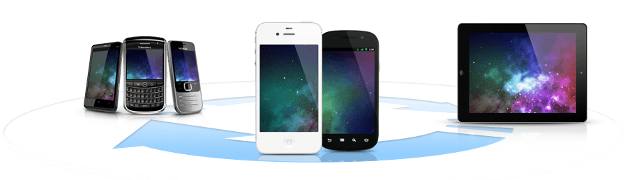 Content managed in CMS synced across multiple mobile platforms at once