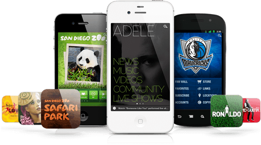 San Diego Zoo, Adele, Dallas Mavericks, Beatles Love, Katy Perry, Miami Dolphins, Cristiano Ronaldo, David Guetta